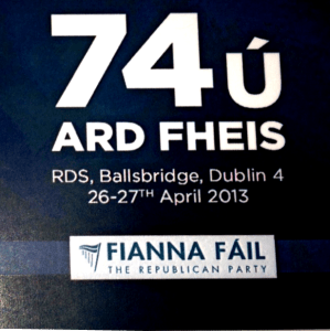 Fianna Fáil Ard Fheis this weekend