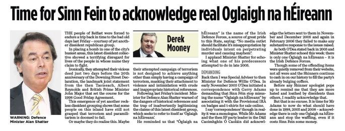 Oglaigh article