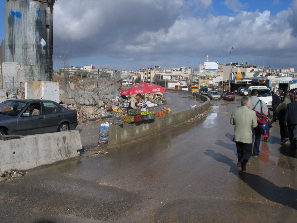 entering ramallah